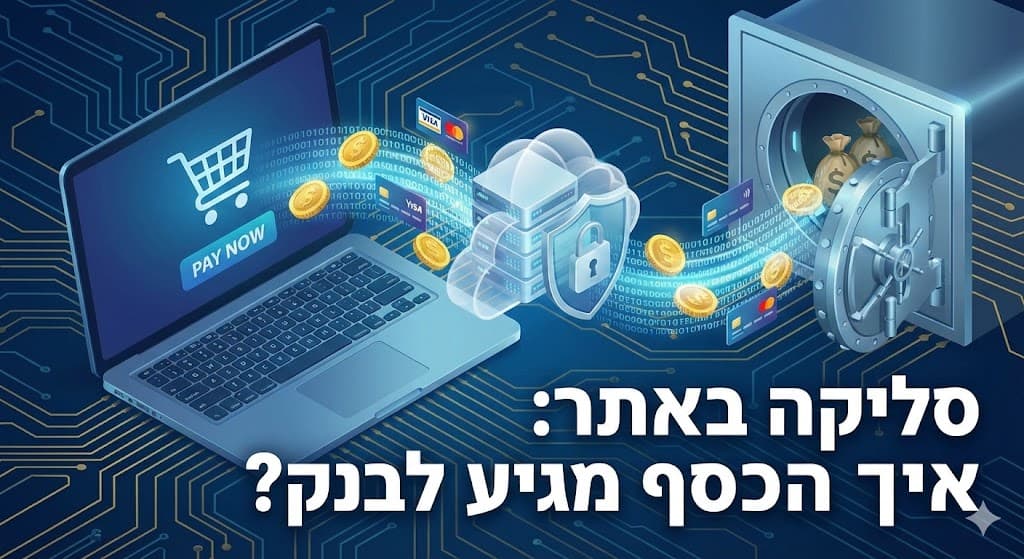 סליקה לחנות וירטואלית: איך מקבלים כסף באתר?